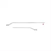 Drager aluminium uitschuifbaar 132-204cm voor aanhangerzeil - 5