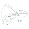 Wielklem 13 - 16 inch - 5