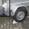 Wielkeg kunststof wit met houder - 3