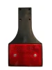 Reflector rechthoekig rood met houder - 1