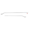 Drager aluminium uitschuifbaar 132-204cm voor aanhangerzeil - 2