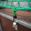 Haak metaal met elastische lus t.b.v. aanhangernet 4 stuks in blister - 4