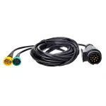Kabelset 5M met stekker 13-polig en 2x connector 5-polig