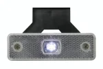 WAS markeringslamp W44 Wit LED 12/24V Click-in