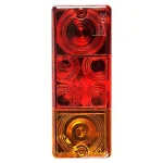 Achterlicht 4 functies 210x83mm
