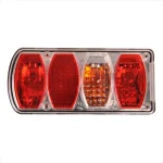 Achterlicht 6 functies 222x100mm links