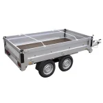 Drager aluminium uitschuifbaar 108-146cm voor aanhangerzeil