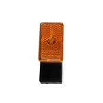 Zijmarkeringslamp oranje 110x45x51mm