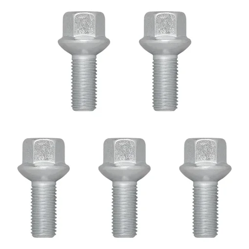 Wielbout M12x1,5 conisch bol set van 5 stuks