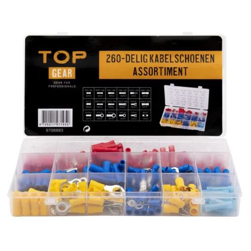 Kabelschoenen ass. 260 delig