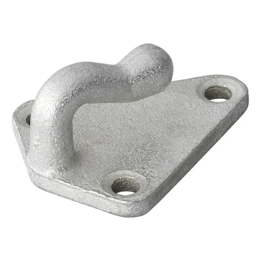 Touwhaak metaal 40x45mm 10 stuks