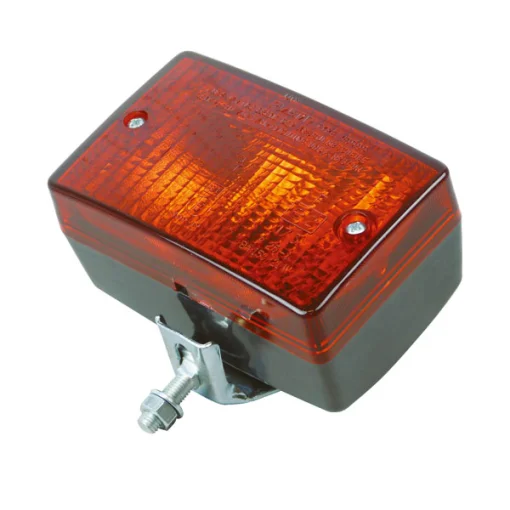 Mistachterlicht met beugel 70x110mm 12V e2-173