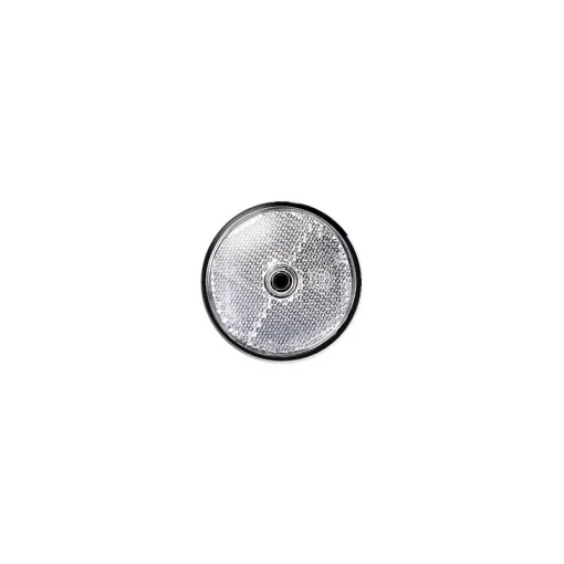 Reflector 60mm schroef wit