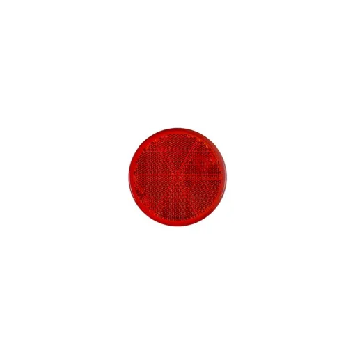 Reflector 55mm zelfklevend rood
