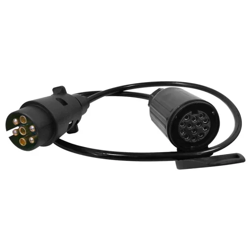 Verloopkabel 80cm van 7- naar 13-polig